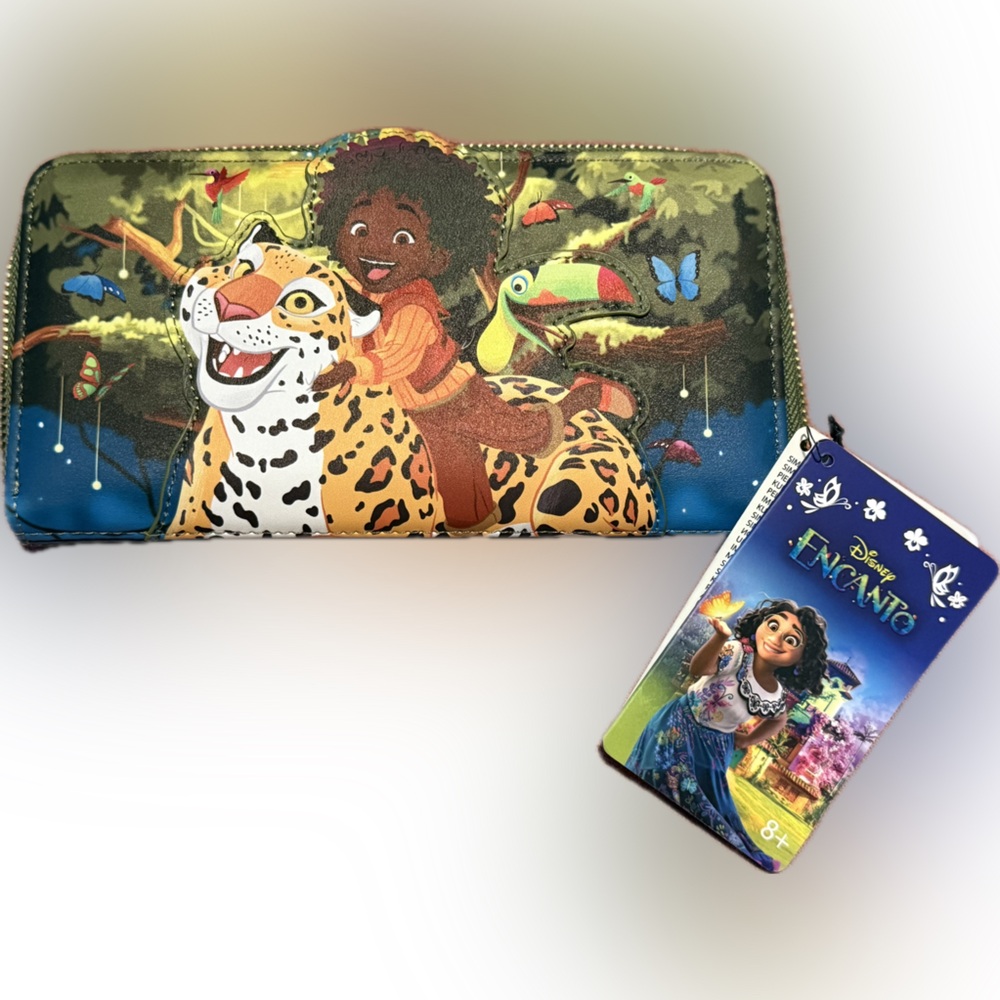 Loungefly Disney Encanto - Antonio and Parce The Jaguar Wallet
